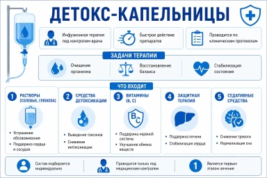 Капельница от наркотиков на дому в Стрежевом