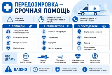 Помощь при передозировке в Стрежевом