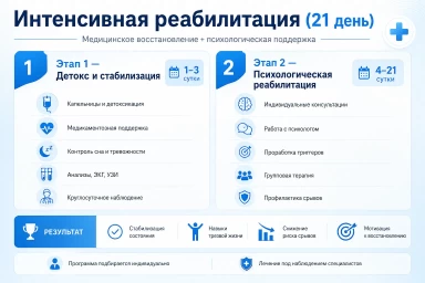 Реабилитация за 21 день в Стрежевом